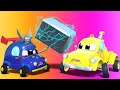 Tom the Tow Truck -  AVENGERS: GLUE PISTOL helps repairing the CITY POWER - Car Cartoon for Kids