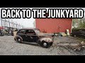 The 1939 Forgotten Hot Rod Goes Back To The Junkyard Where It Sat For 60 Years!!!