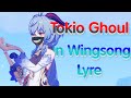 Токийский Гуляшь на Лире ветров в Геншин Импакт. Tokyo Ghoul OST Windsong Lyre Genshin Impact