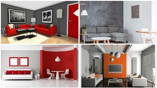 Grey Colour Combination Wall Paint || Room Colour Design || Grey Colour Combination || Grey Colour