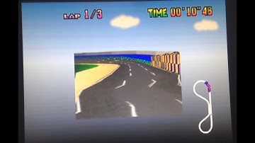 Mario Kart 64 whoah man totally trippy LSD graphics Gameshark code