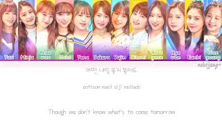 Video thumbnail of "izone WE TOGETHER 앞으로 잘 부탁해 color code lyrics HAN ENG ROM subtitle audio"