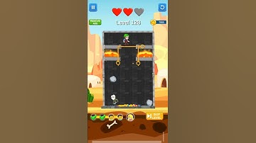 pull pin master level 128 gameplay walkthrought solution ||Bugti Gamer||