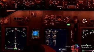 B737NG Normal take off & Engine fire procedure
