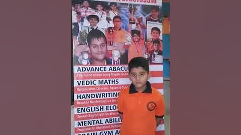 Double x Double Multiplication demo by 7 yr old Kriday Verma !! Watch the ease !