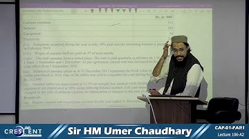 CAF 1 Sir Umer Lecture 106 A2
