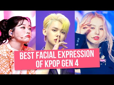 5 New Idols With The Best FACIAL EXPRESSION Of Kpop Gen 4