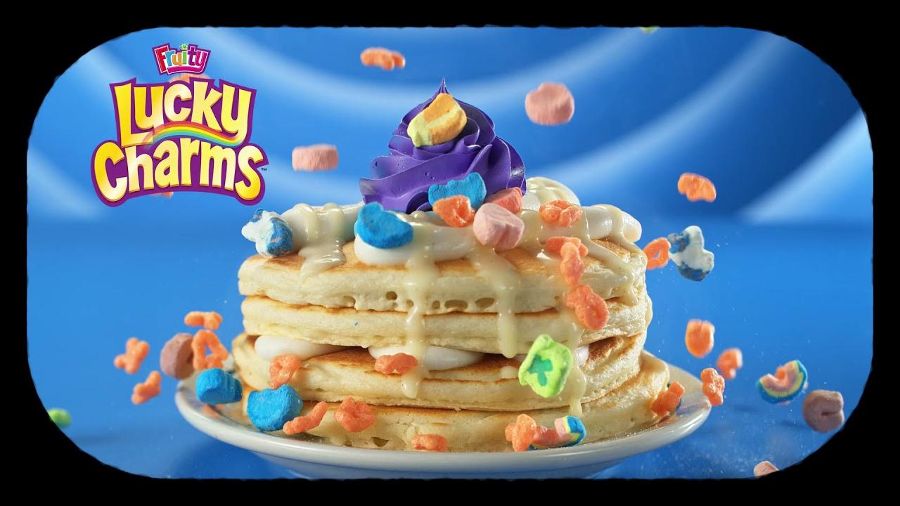 IHOP Cereal Pancakes | Next Slide - Tune in for IHOP’s new Child Executive Officer’s presentation. Her first order of business: new Cereal Pancakes and Shakes, with Cap’n Crunch, Lucky Charm and C