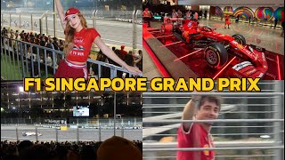 F1 Singapore Gp Vlog  First Time Watching The Race  Go Ferrari