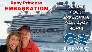 Famous Ruby Princess Galveston 7 day Cruise January 2023 EMBARKATION Day 1| Cabin B327 | Princess Buffet Profile