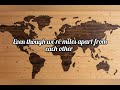 Love miles apart ... Stay loyal