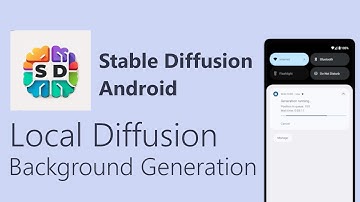 Stable Diffusion Android / Background generation Demo (Local Diffusion)