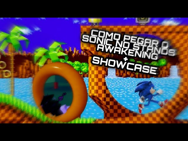 COMO PEGAR O SONIC NO STANDS AWAKENING+SHOWCASE 