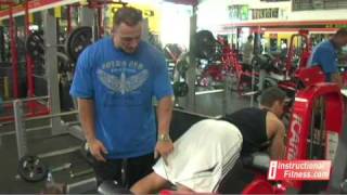 Instructional Fitness  Lying Leg Curls