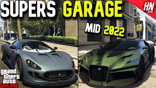 My Supercar Garage Tour In GTA Online (Mid 2022)