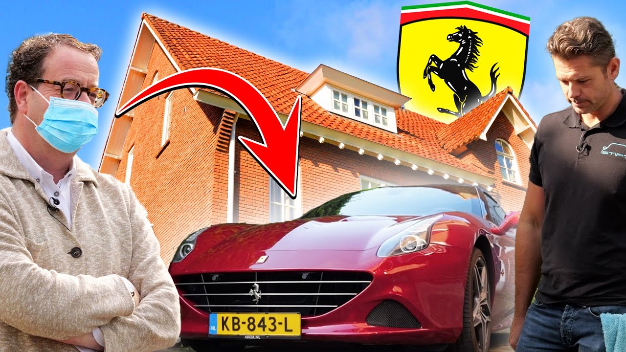 Ondernemer koopt schade Ferrari van COVID winsten!!