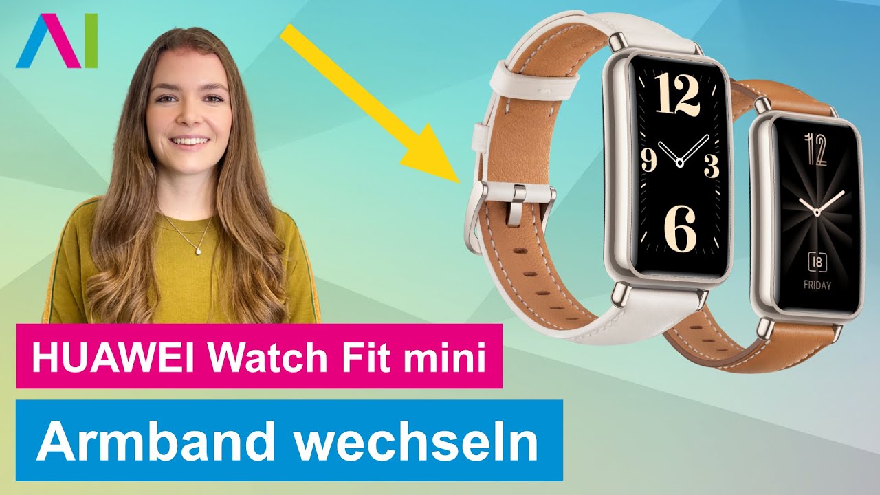 Huawei Watch Fit mini Armband wechseln • ⌚ • ⚙️ • 🔄• YouTube