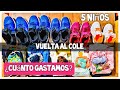 GASTO de VUELTA al COLE 2020 para 5 NIÑOS ¿Qué NECESITAMOS y cuánto GASTAMOS?