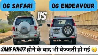 DRAG RACE: FORD ENDEAVOUR VS TATA SAFARI DICOR DRAG RACE #safari #endeavour #safaristorme #tata