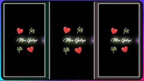 #MOR_GOLAPI_GALIRE_MOR😍🔰SAMBALPURI XML VIDEO📑🌺ALIGHT MOTION XML FILE📂💐#xmlpresey#xml#alightmotion