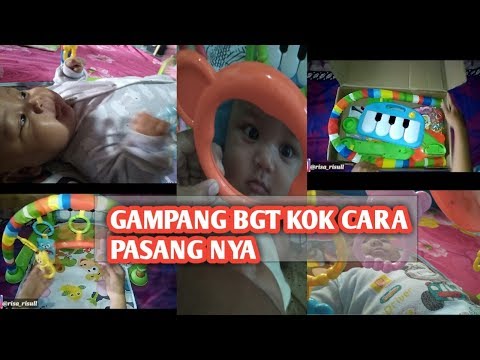 Unboxing Mainan Kesukaan Bayi - Baby Musical Playgym #Part1. 