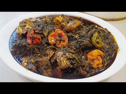 Let Me Show You How To Cook Potato Leave Soup Dada's FoodCrave Kitchen