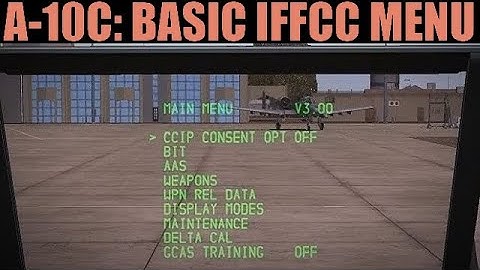 A-10C Warthog: Basic IFFCC Menu Tutorial | DCS WORLD