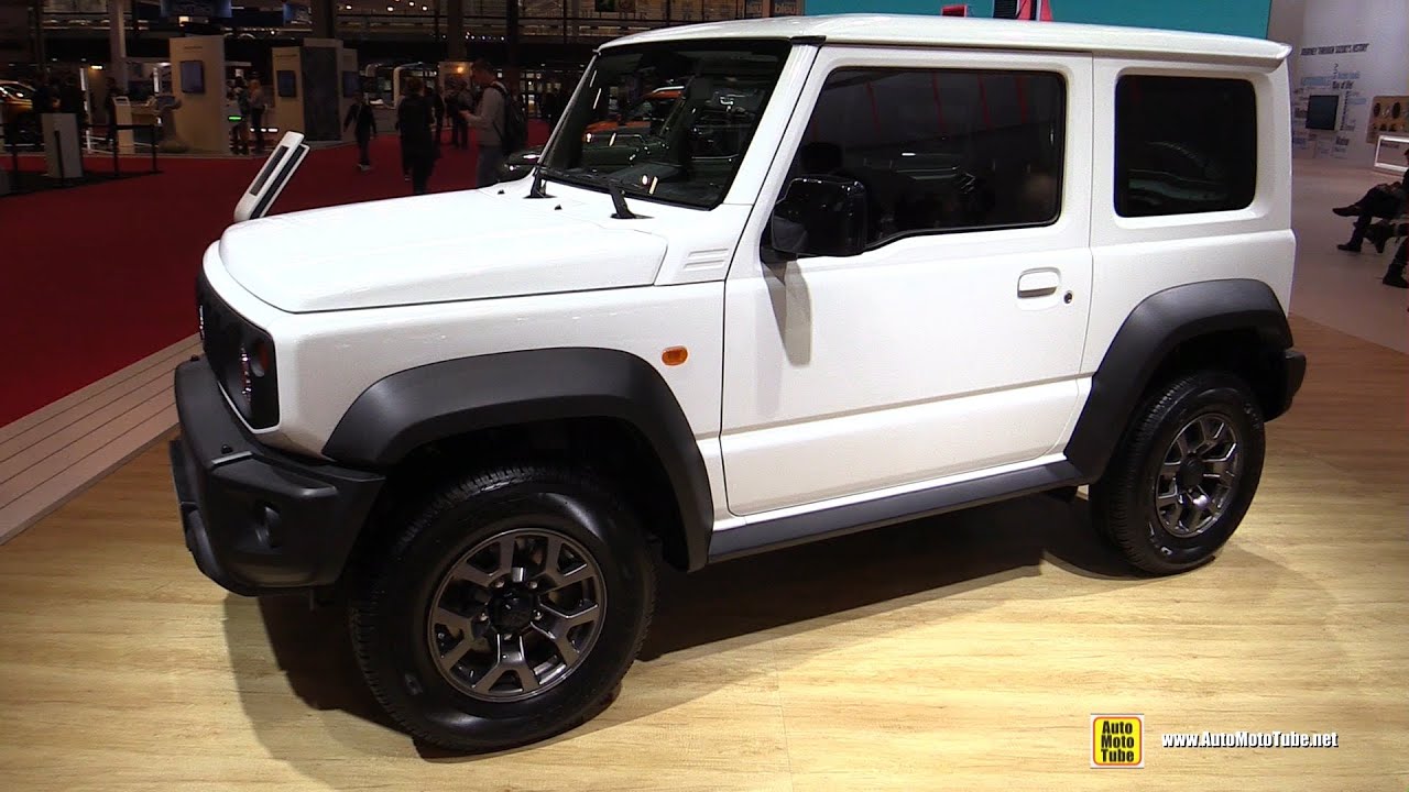 2019 Suzuki Jimny Exterior And Interior Walkaround Debut At 2018 Paris Motor Show