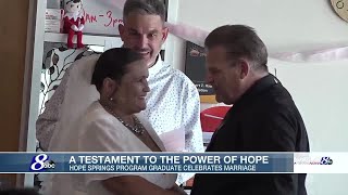 Local couple ties the knot at Hope Springs
