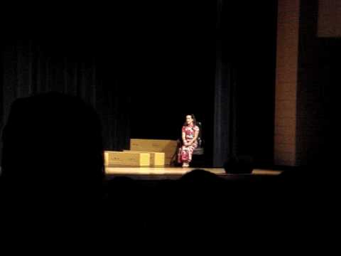 Josie Johnston singing as Tuptim from the King and I