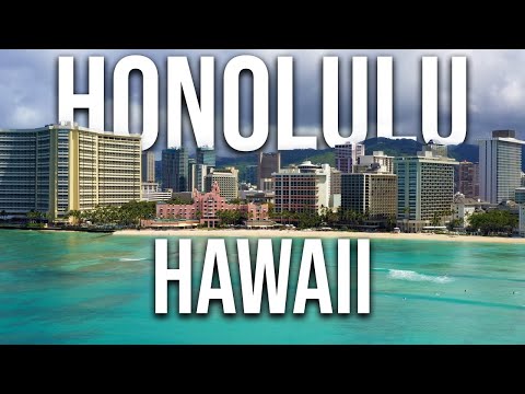 Vídeo: Hotels familiars a la platja de Waikiki