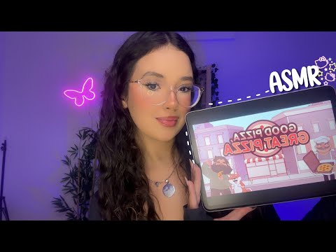 ASMR JOGANDO GOOD PIZZA ATÉ VOCÊ DORMIR 🌷✨