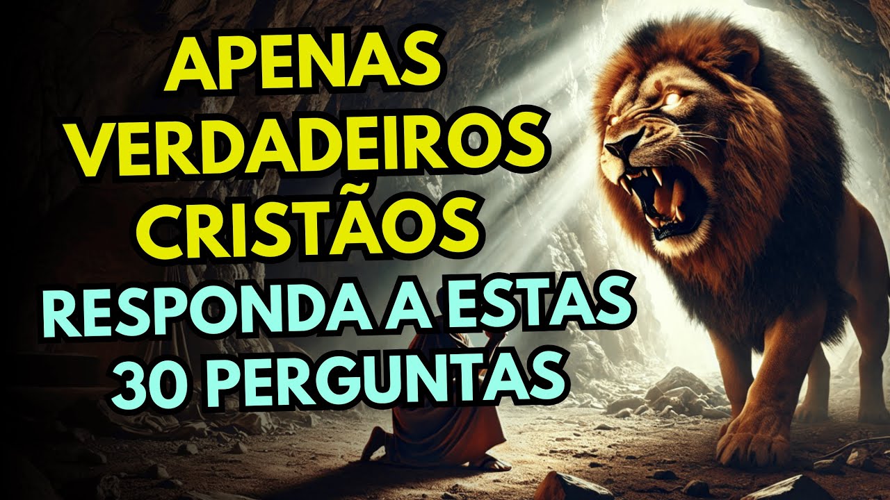 🔎 30 Perguntas Bíblicas do Antigo e Novo Testamento 📜✝️ O quanto recordas das Escrituras Sagradas?