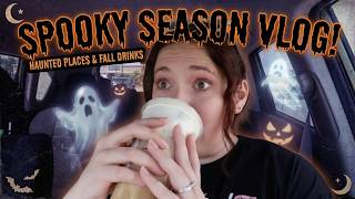 The Ultimate Spooky Season Day Vlog | Haunted Locations + Spirit Halloween