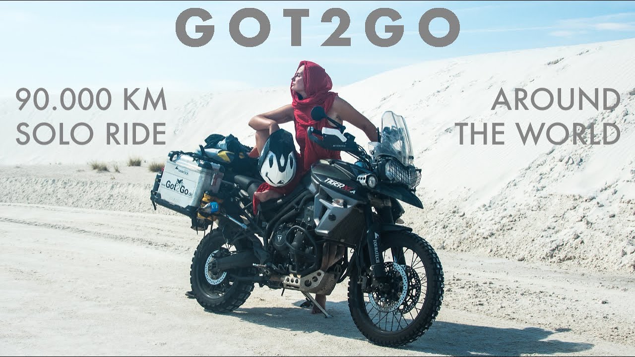 Got2Go - 90.000 Kilometers AROUND THE WORLD on a motorcycle SOLO
