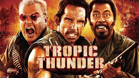 Tropic Thunder 2008 Movie || Ben Stiller, Robert Downey Jr || Tropic Thunder Movie Full Facts Review