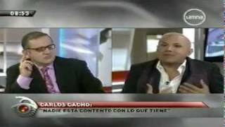 Carlos Cacho & Beto Ortiz "A veces, en verano, me quiero sentir rubia..." GLORIA KLEIN