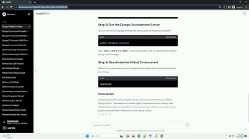 python django virtual environment
