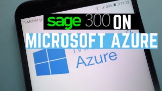 The Deployment of Sage 300 on Microsoft Azure Cloud