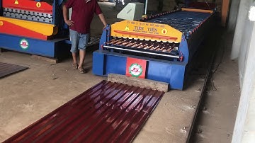 Máy Cán Tôn 1 Tầng 11 Sóng “0918.258298”