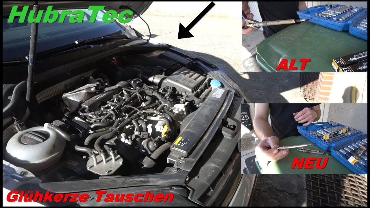 Gluhkerze Wechseln Volkswagen Youtube