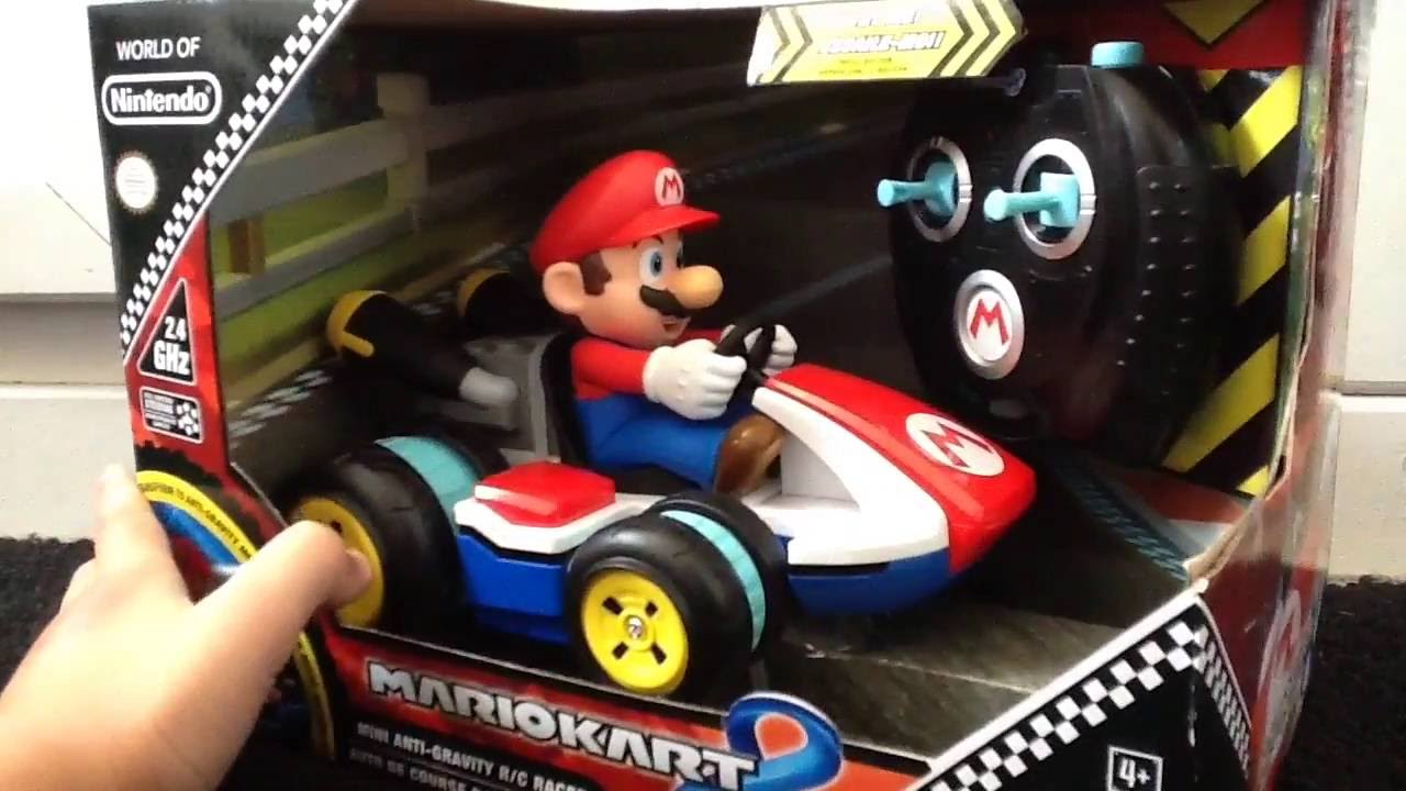 Ep 1273 - Carrera RC Mario Kart 8 Super Mario Drone Unboxing