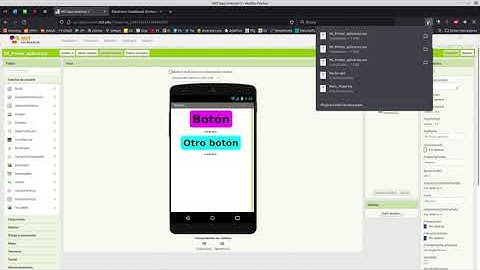 Exportar app inventor .aia