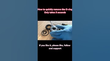 3-Second O-Ring Removal Hack: Faster Than Ever!