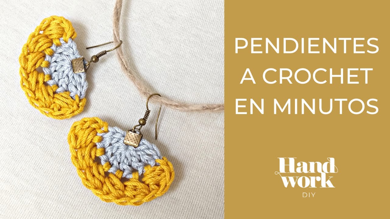 Creame y mas: DIY: Pendientes de ganchillo