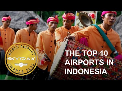 Video: Airports in Indonesia