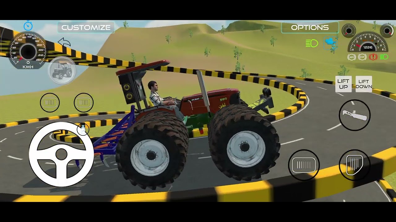 Tractor within 12tyre modification and racing with cars😯😯 - YouTube