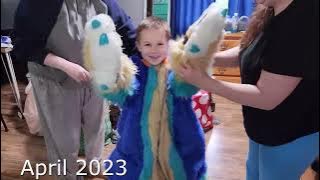 6 Year Old in my Full Fursuit #fursuitfriday