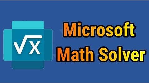 Microsoft Math Solver