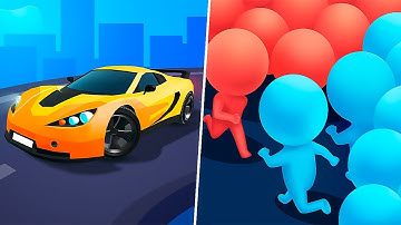 Race Master 3D vs Count Master - All Levels Update Gameplay Android & IOS - NEW APK GAMES!